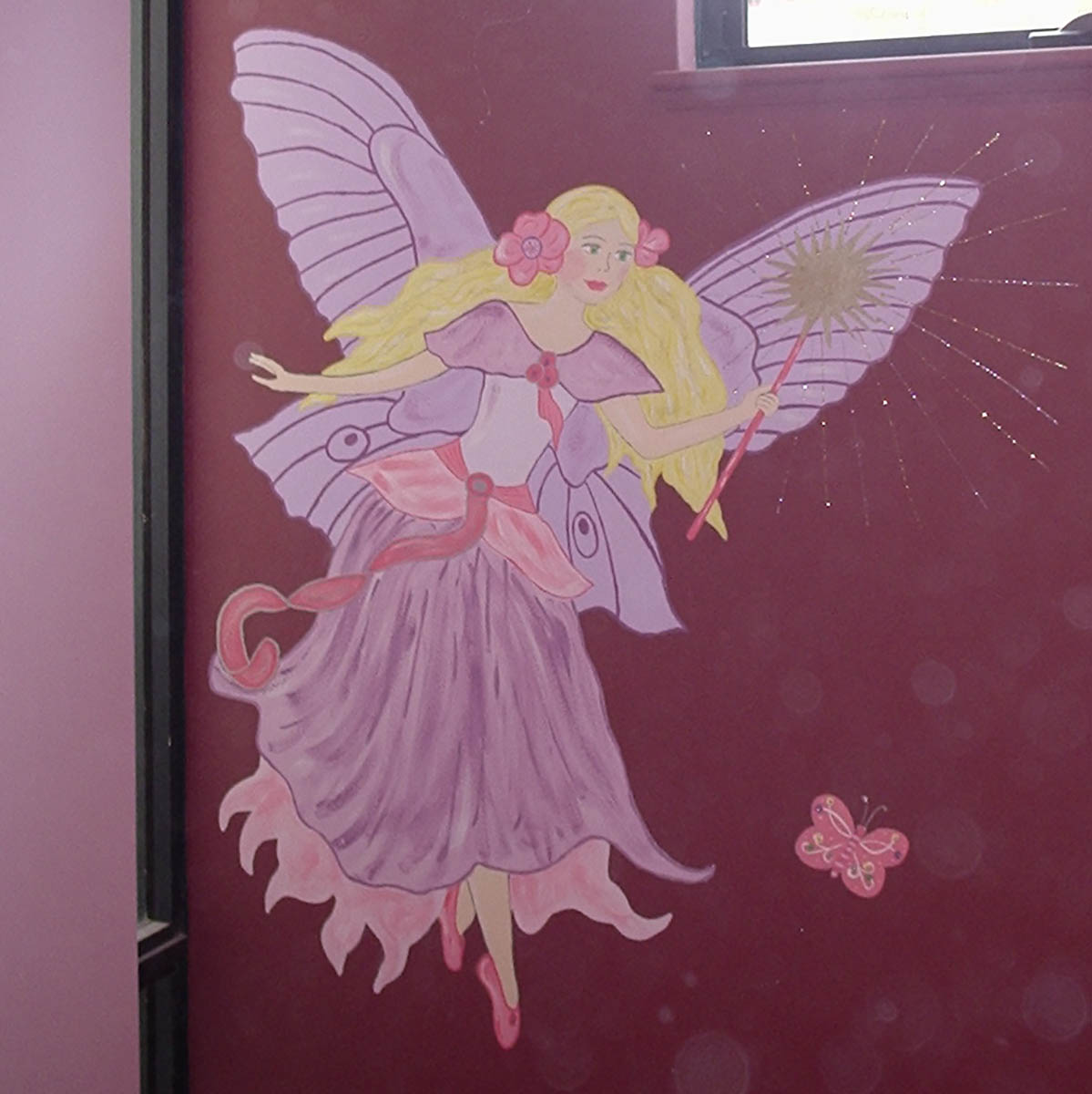 Fairy magic wall mural