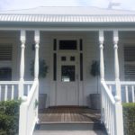 front porch of house